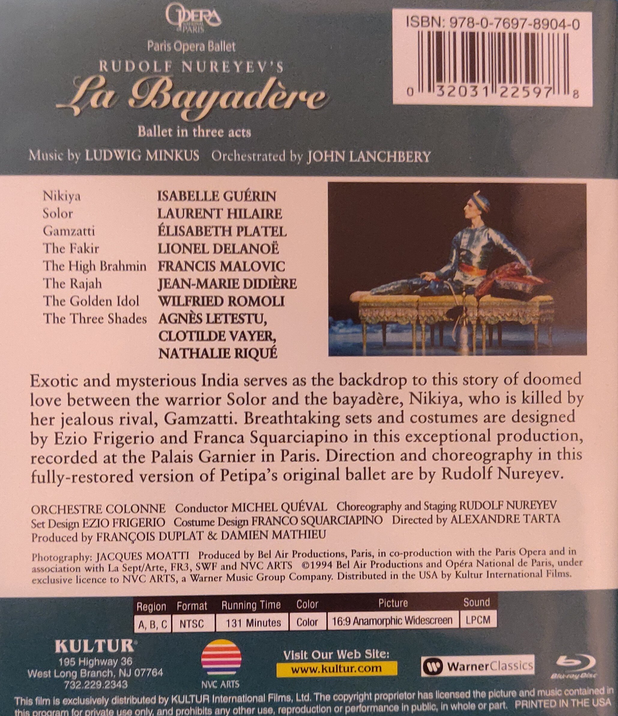 Blu-ray] Bayadère La [Import] wyw801m 公式通販 Bayadere : ⁄ ez